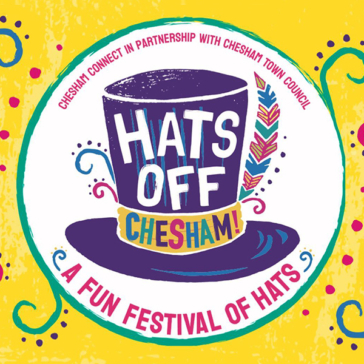 Hats Off logo with slogan 'A fun festival of hats'.