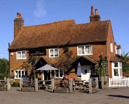 Outside view of Golden Eagle, Ashley Green