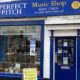 Front of Perfect Pitch shop in Chesham