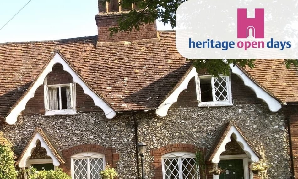 Chesham almshouses and Heritage Open Day logo