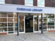 Outside of Chesham library with open door