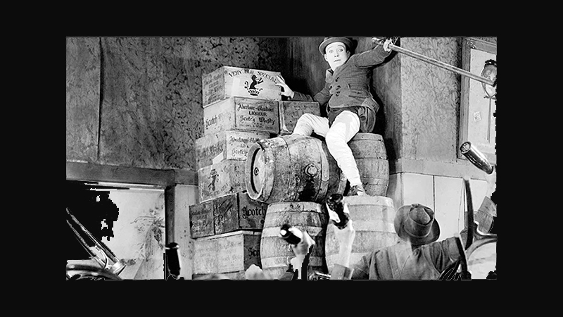 Film still from The Strong Man